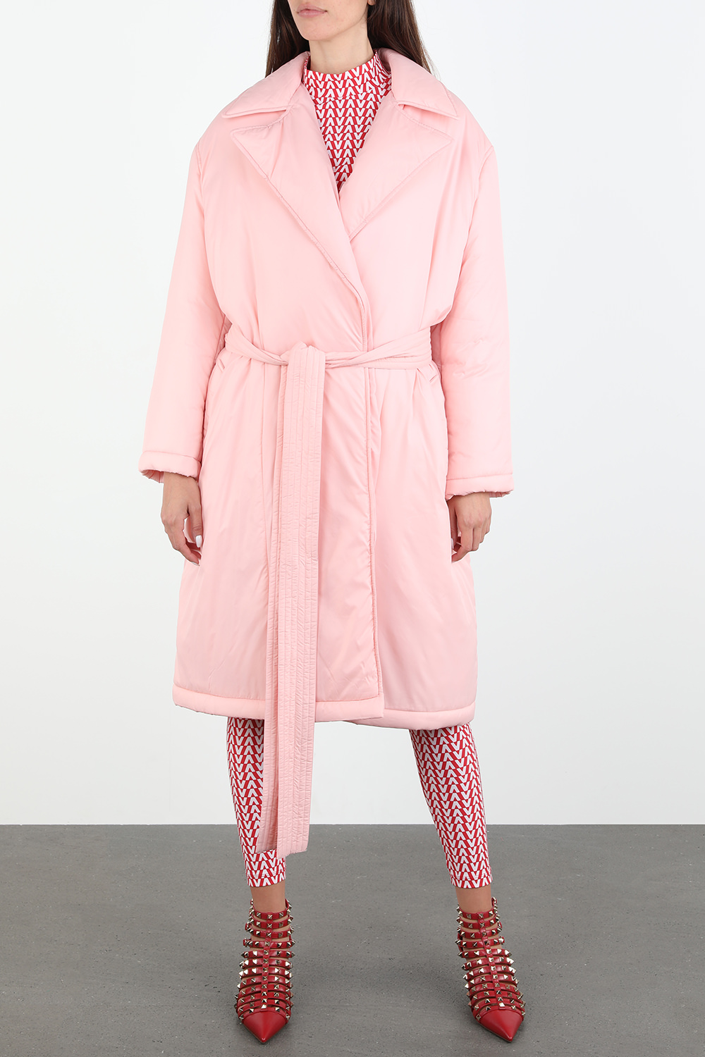 Jersey Top in Red and White